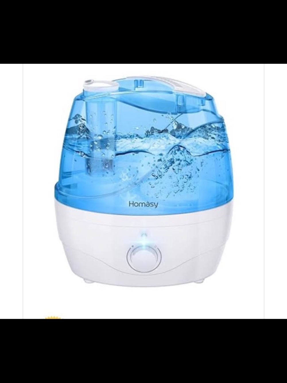 Homasy Ultrasonic Cool Mist Humidifier